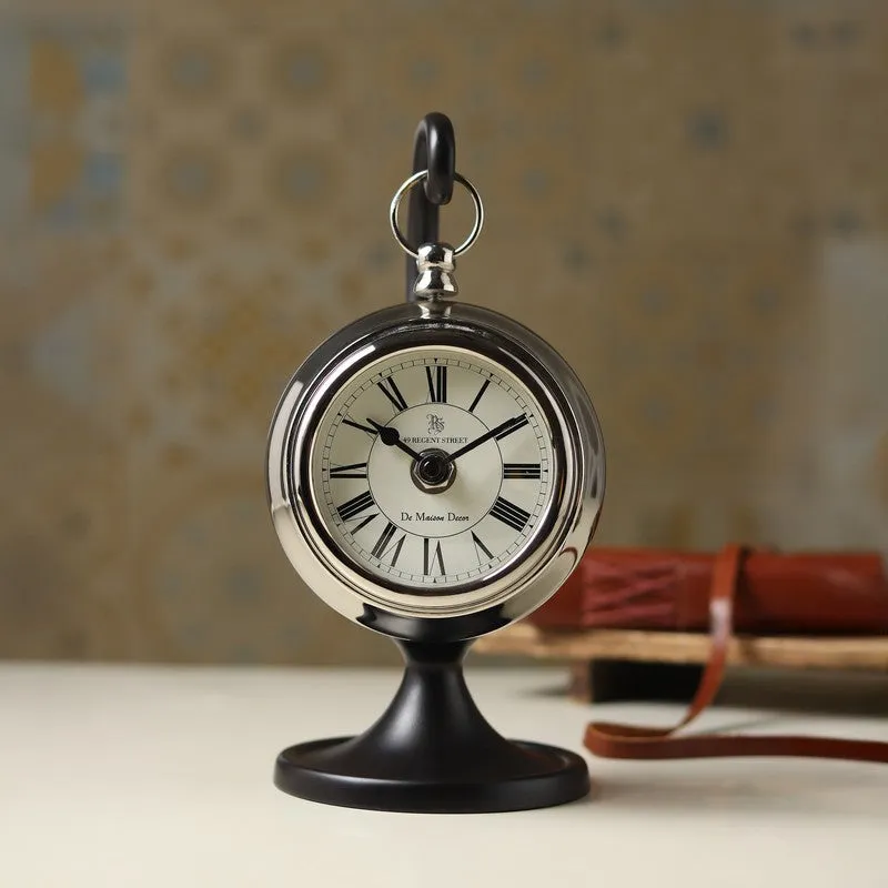 TimeLuxe Table Clock - Silver media 1