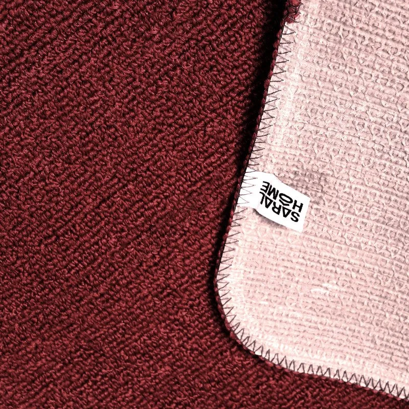 SimpleSoft Kitchen Floor Mats (Maroon) - Set of Two media 5