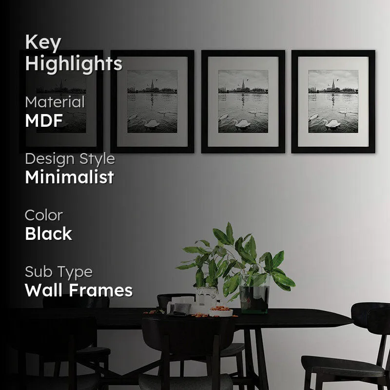 Axion MDF Photo Frame - Set Of Four media 2