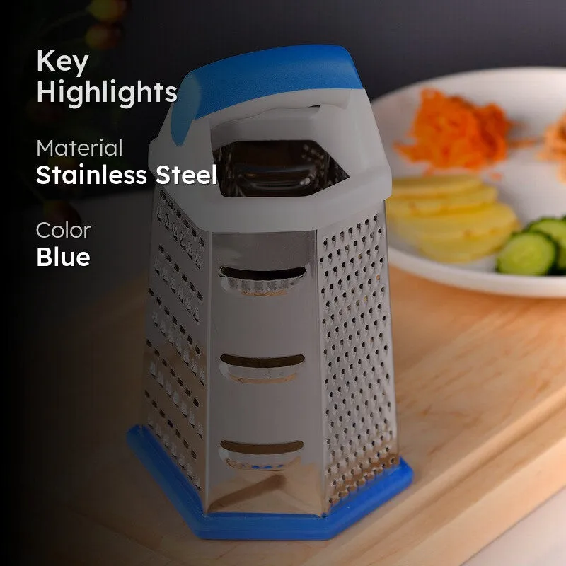 Wellberg 6-in-1 Stainless Steel Grater media 2