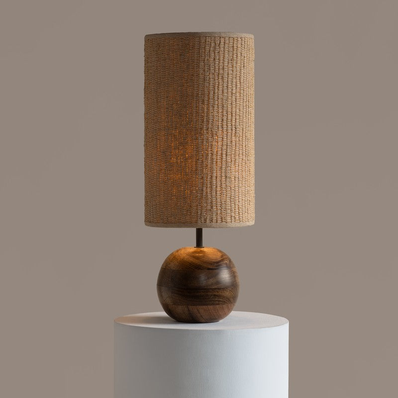 Fig Living Weave Jute Table Lamp - Brown image 4