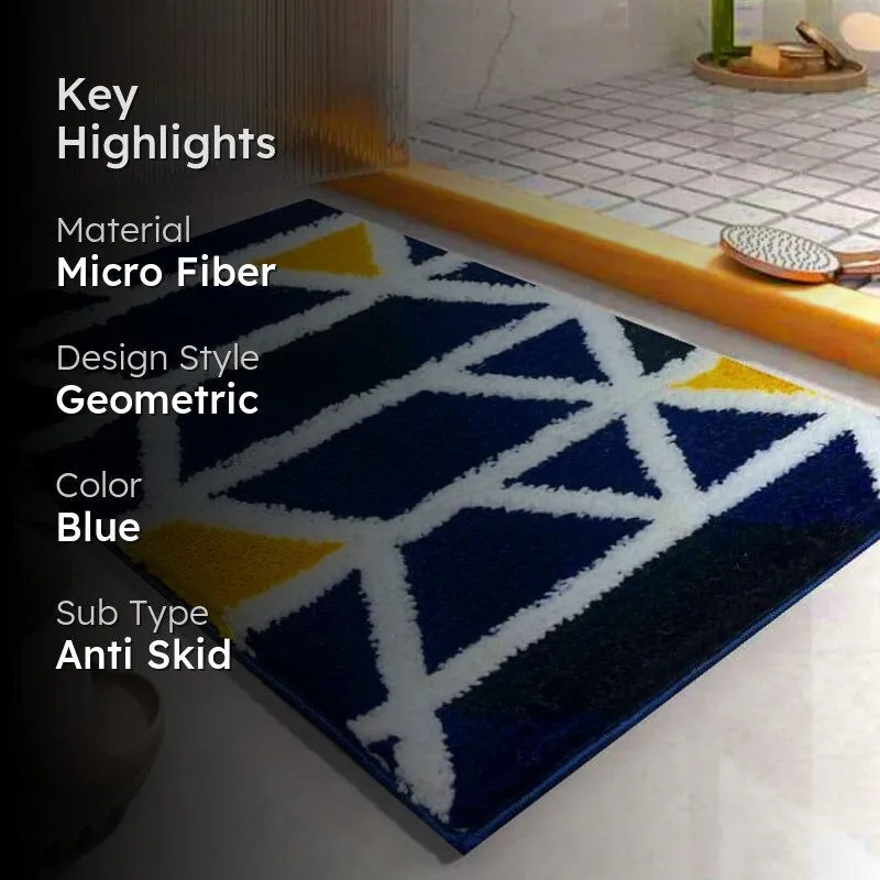 Luxe Comfy Bathmat - Blue media 2
