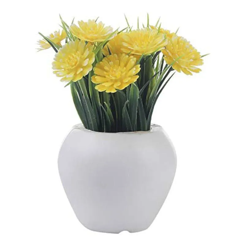 Fellsa Faux Plant In Apple Pot - Set Of Three media 3
