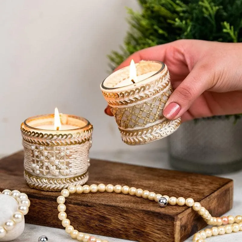 Inaayat - Set of 4 Scented Votive Candles media 5