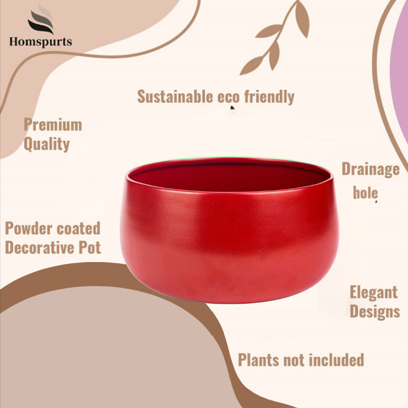 Helena Hue Planter (Red) - Set Of Two media 10
