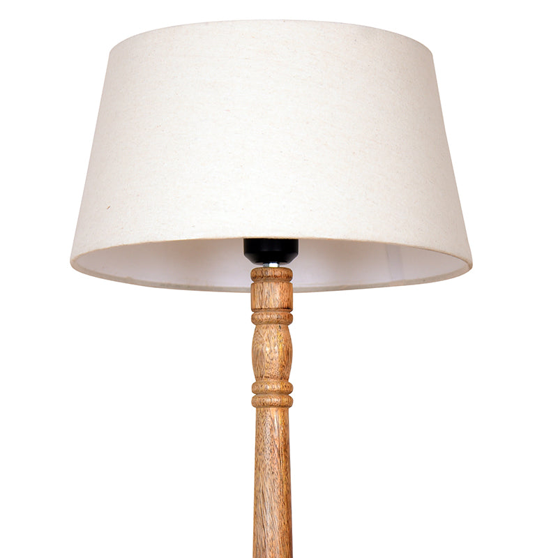 Elfin Neo Wooden Floor Lamp - White media 5