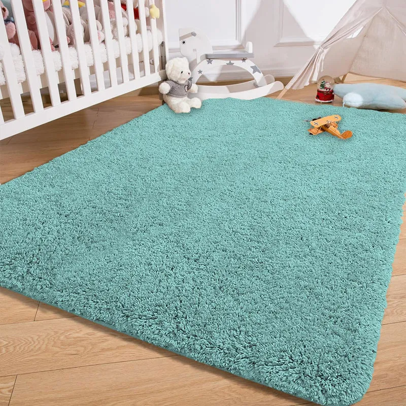 Vegas Luxe Micro Fiber Area Rug - Blue media 1