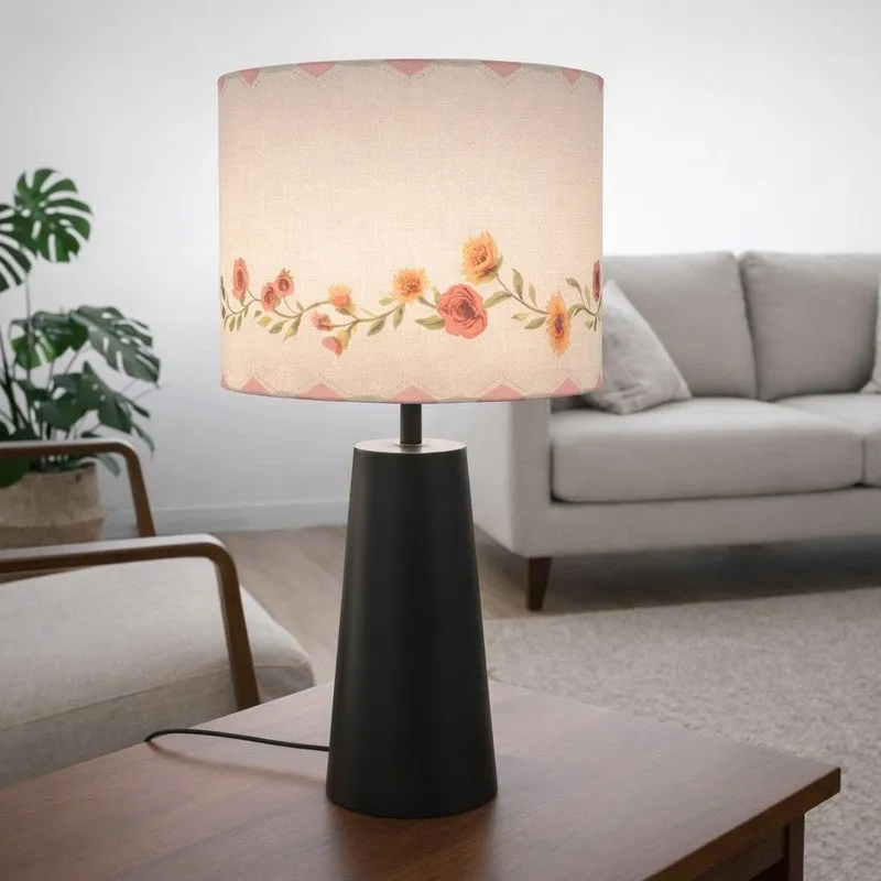 Aurelia Nova Cotton Table Lamp - Ivory media 3