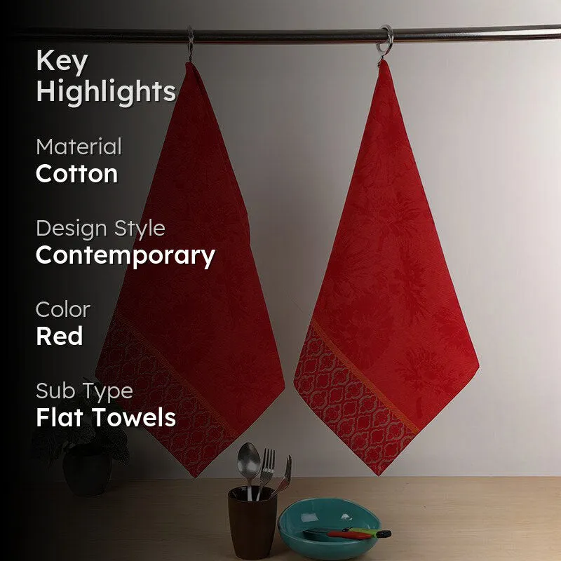 Country Loom Cotton Kitchen Towel - Set Of Two media 2