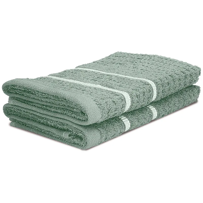 Junia Hand Towel (Green) - Set Of Two media 4