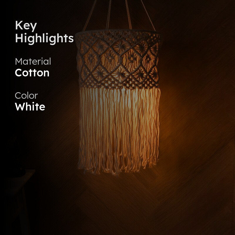 Twyna Macrame Lampshade media 2