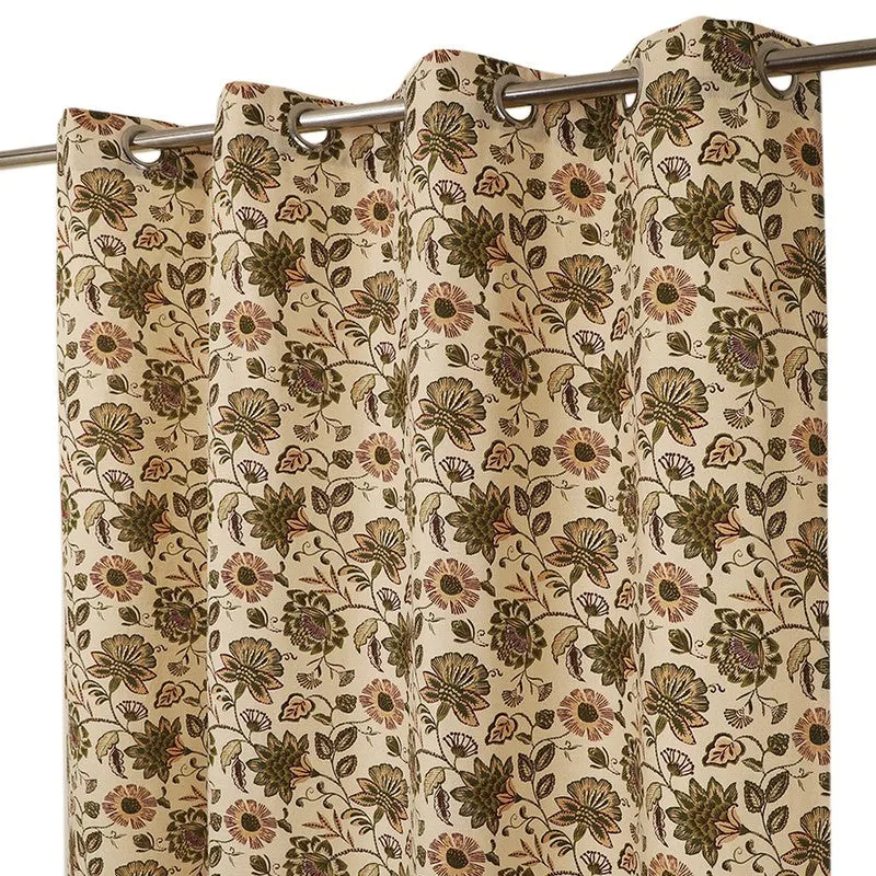 Meadow Bloom Cotton Curtain media 5