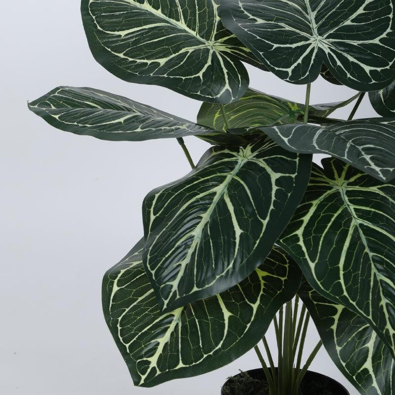 RealTouch Artificial Foliage Plant With Black Fiber Pot - 0.6 Feet media 7