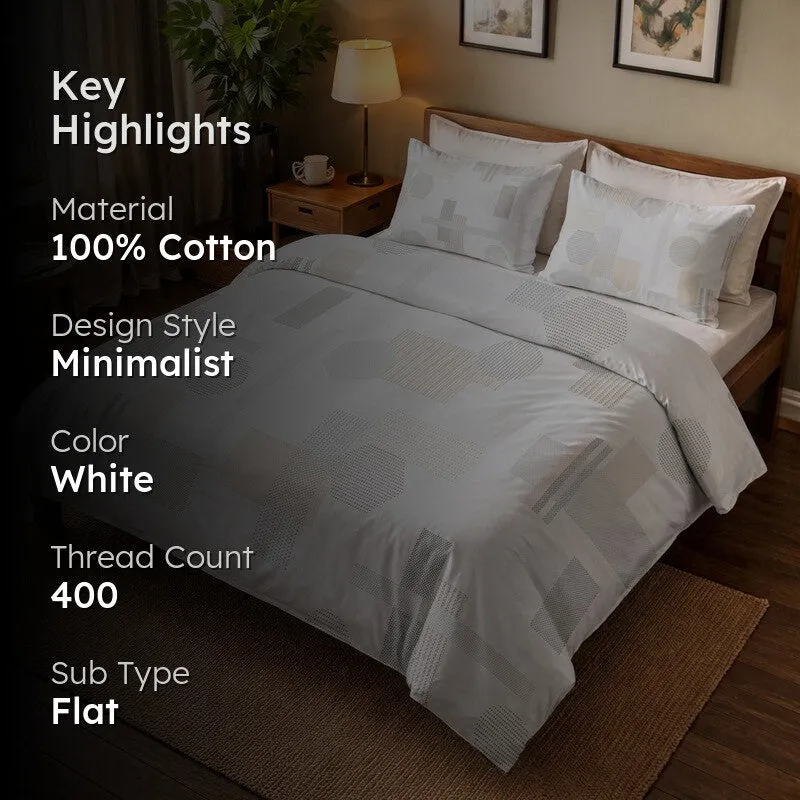ToneCraft Cotton Bedsheets - 400 TC media 2