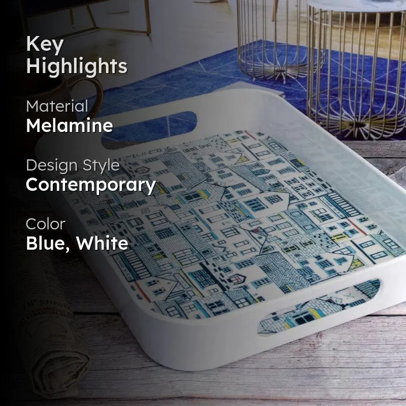 Blue City Serving Tray media 2