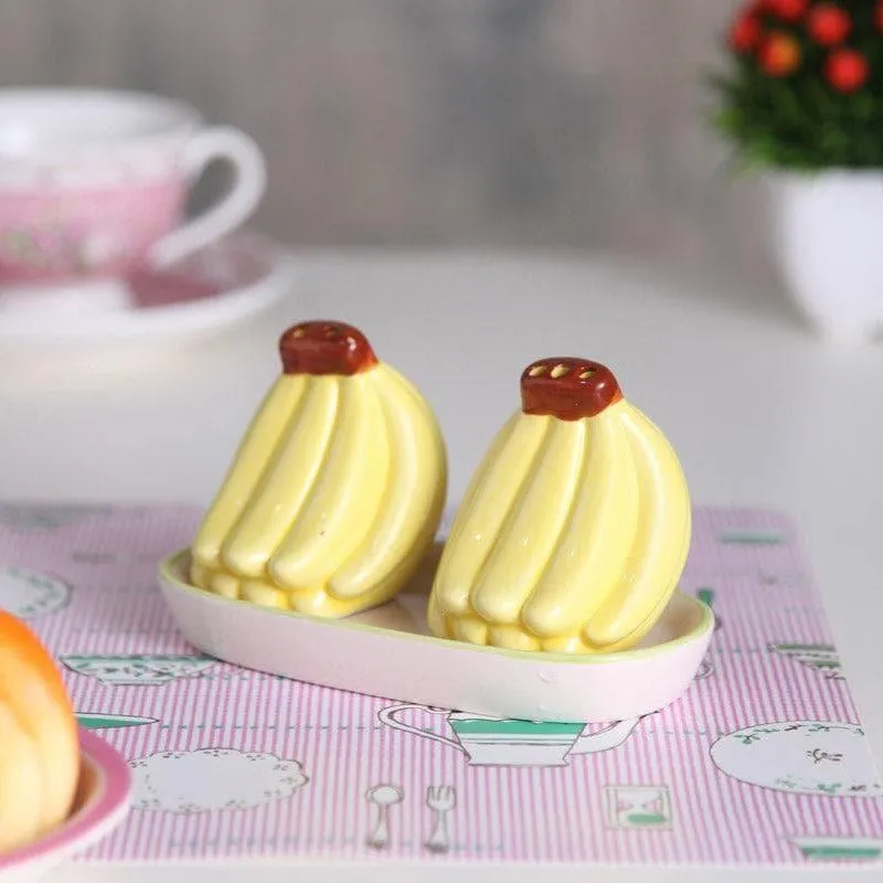 Banana Boast Salt And Pepper Shaker - Set Of Two media 1