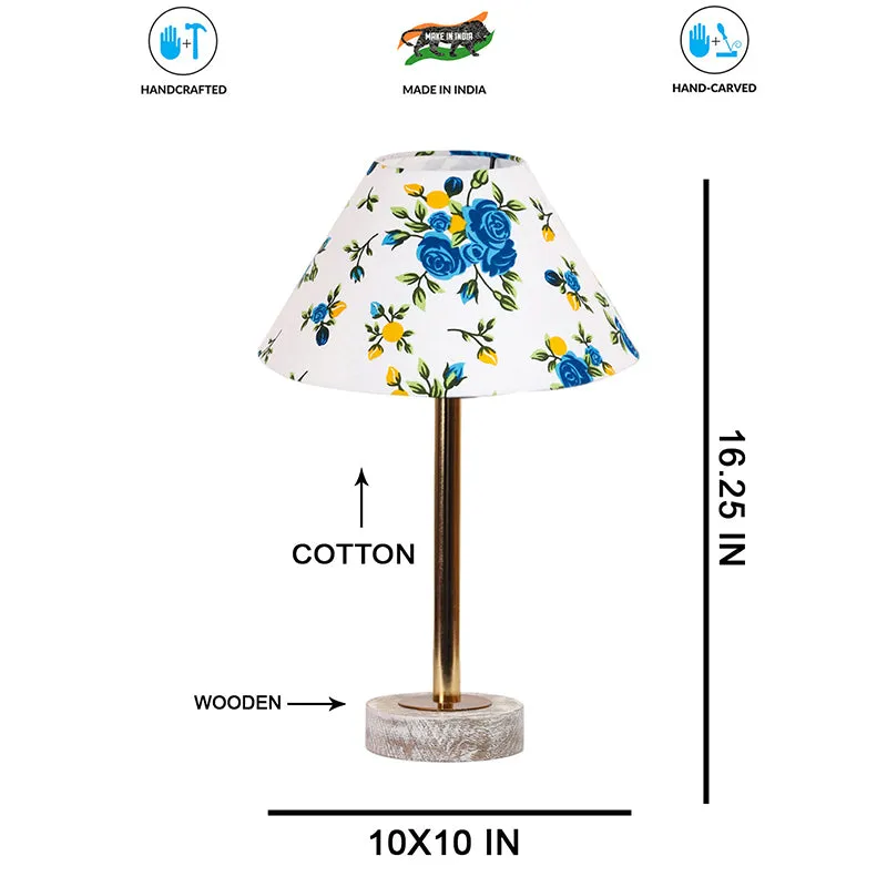 Aevra Cone Rodin Wooden Table Lamp - Multicolor media 7