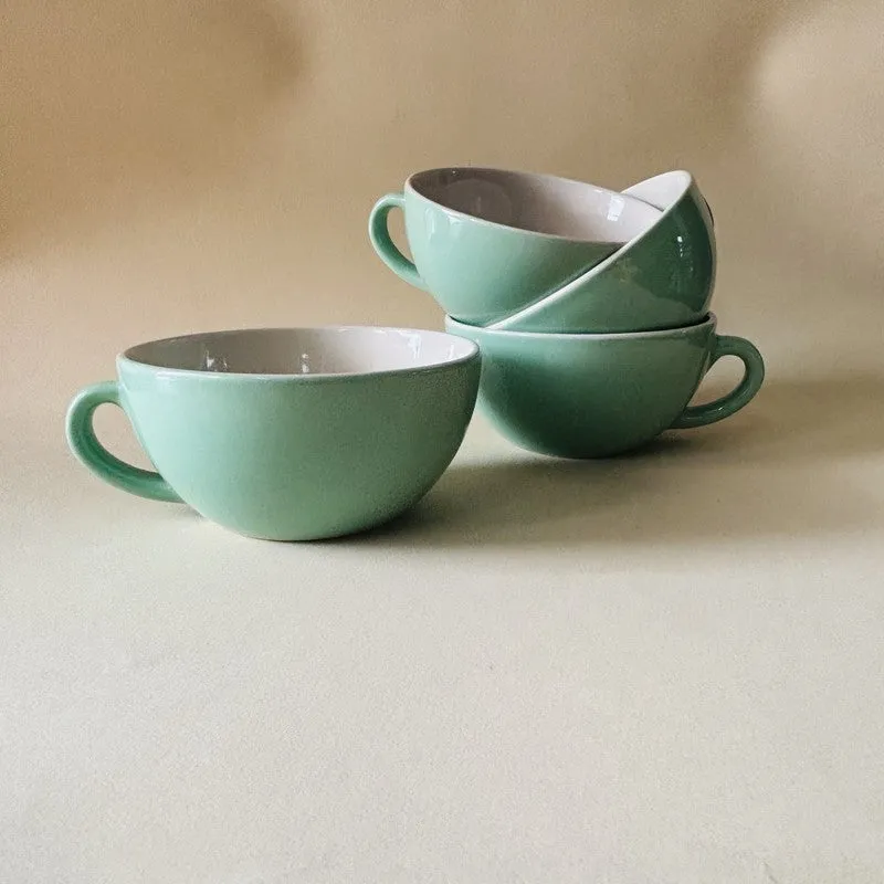 Zen Ceramic Coffee Mug (320 mL Each) - Set Of Four media 4