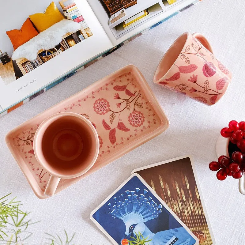 Magique by the Wishing Chair Nysa 2 Ceramic Mugs & 1 Ceramic Platter Gift Box Set - Three Piece Set media 4