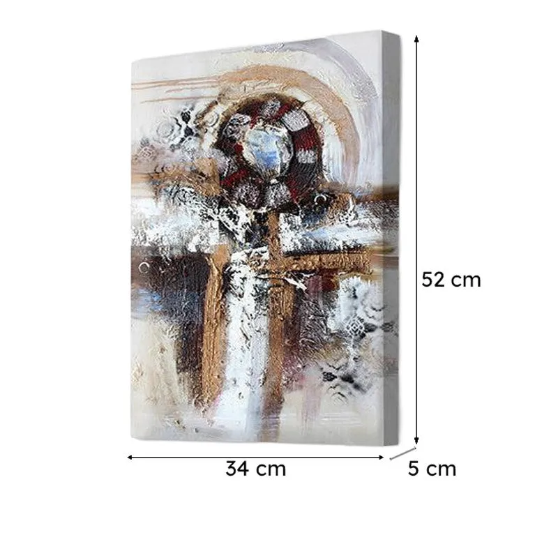 Blaiso Abstract Canvas Wall Painting - Set Of Three media 5