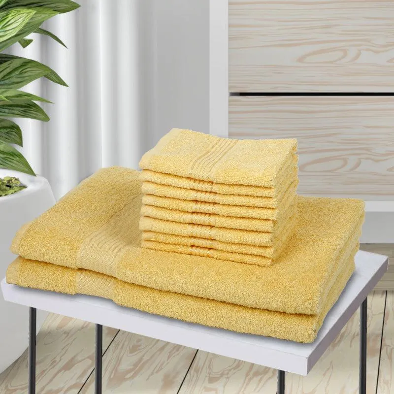 Bodil Towel Combo (Yellow) - Set Of Ten media 1