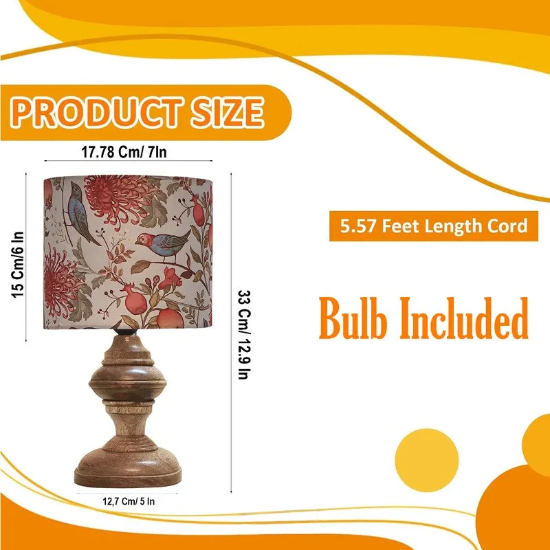 WingCraft Wooden Table Lamp media 9