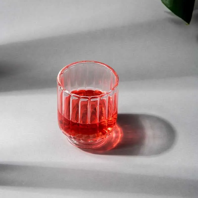Rosewater Radiance Old Fashioned Whiskey Glasses (240 mL ) - Set Of Four media 3