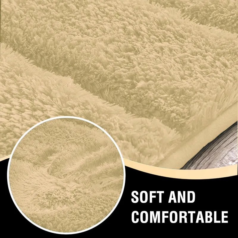 Toronto Touch Microfiber Bath Mat - Gold media 5