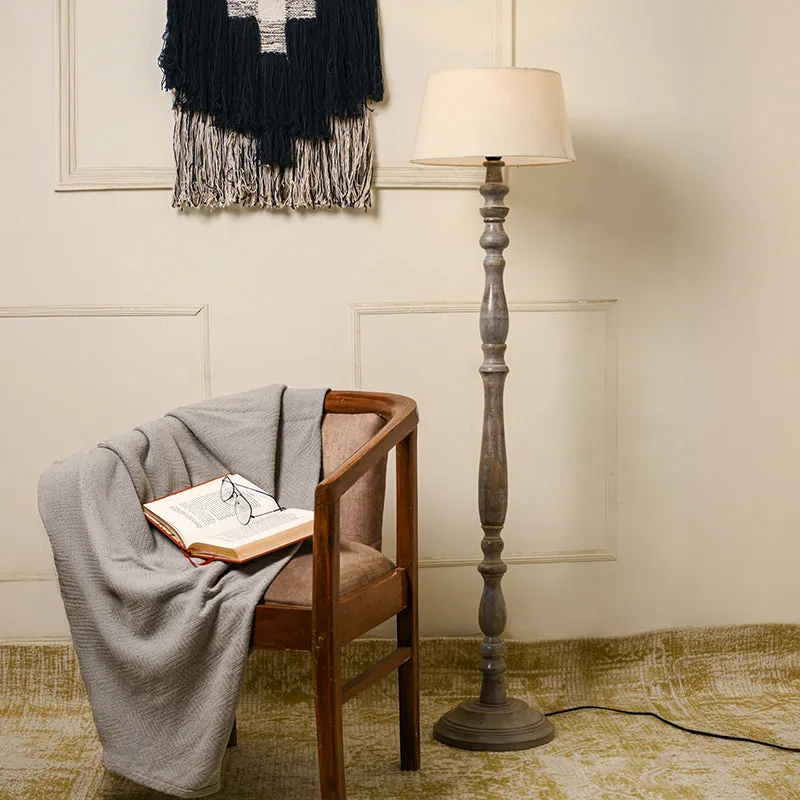 Hewn Prism Floor Lamp - White media 2