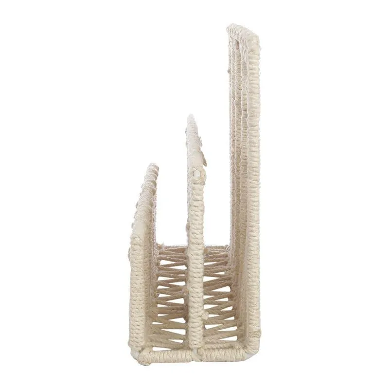 Agela Macrame Magazine Holder media 6
