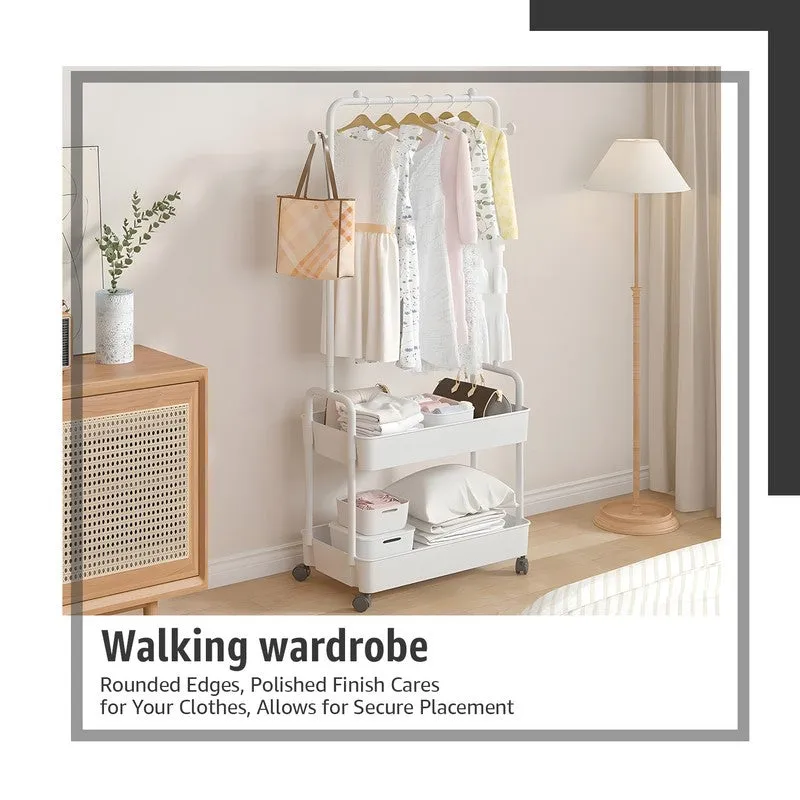 Laxis ClosetCruise White Metal Cloth Hanger media 4