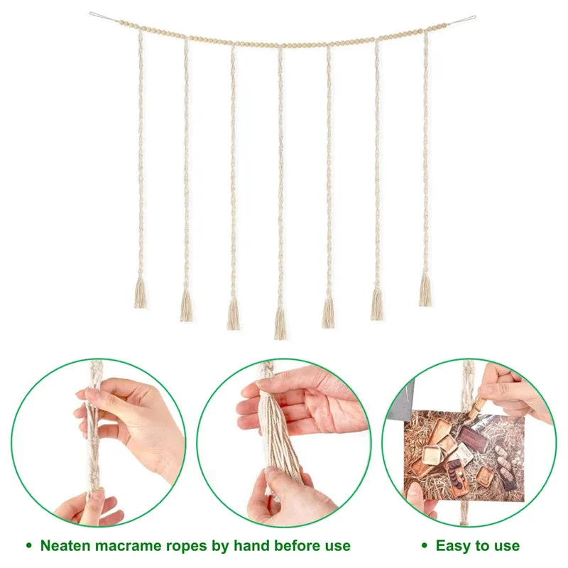 Loro Macrame hanging photoframe media 4
