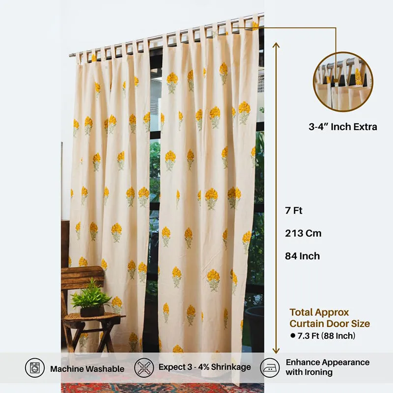 Urban Space Bouquet Curtain - Set Of Two media 5
