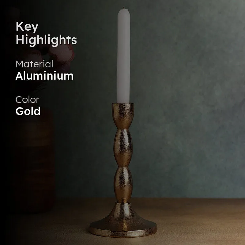 Delphia Candle Holder - Gold media 2