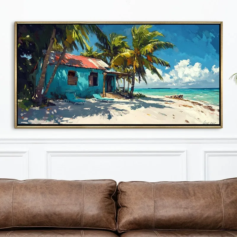 Hideaway Canvas Wall Painting With Frame media 4