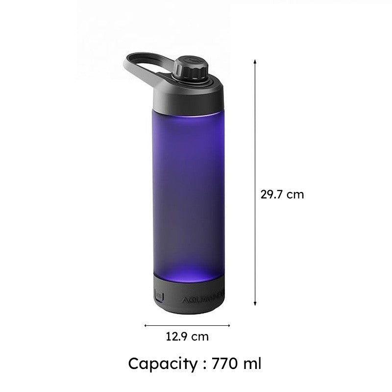 Sound and glow of Hydration Smart Water Bottle - Black (770 mL) media 10
