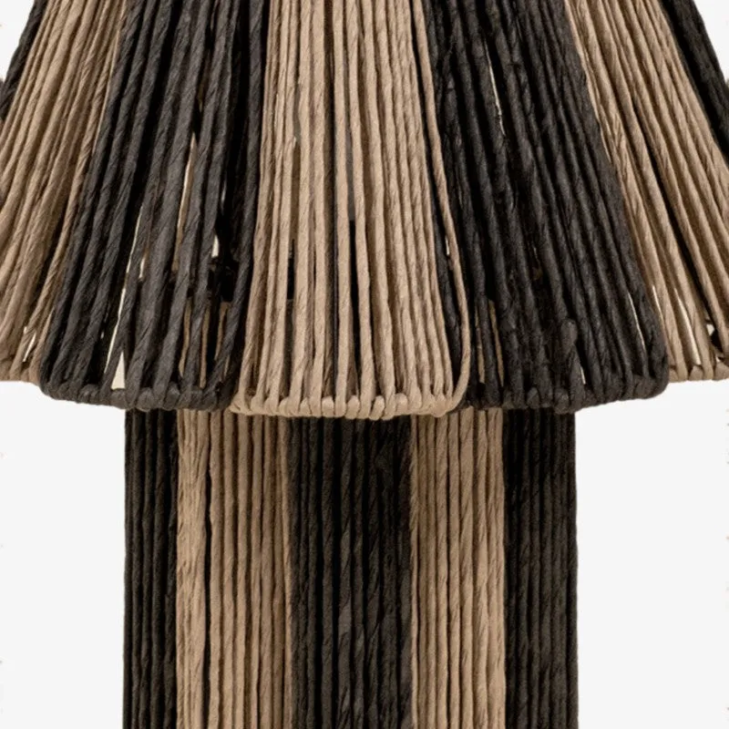 Orange Tree Kenji Marble Table Lamp - Black,Beige media 8