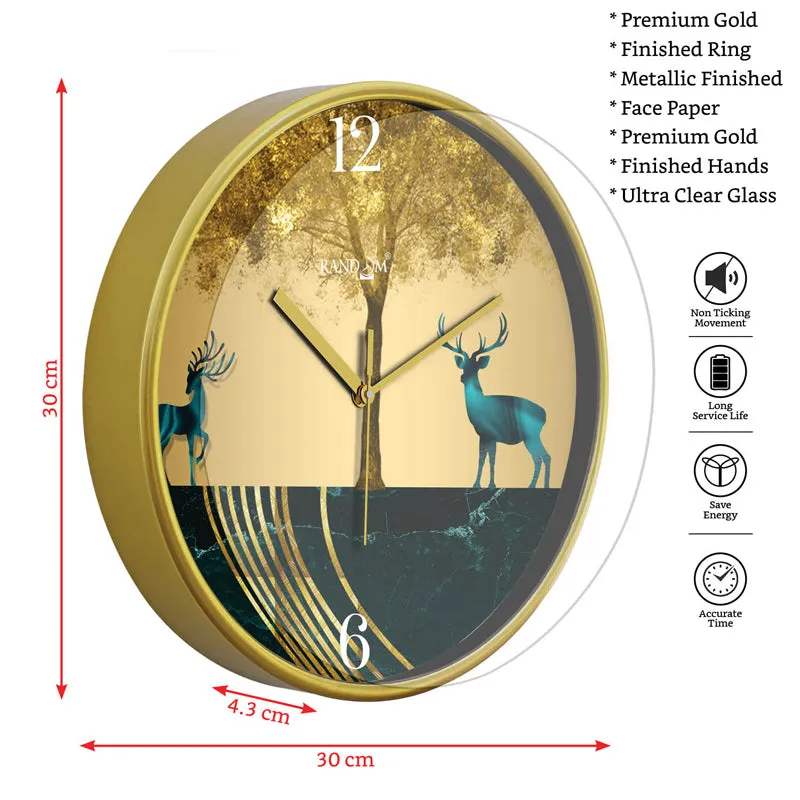Thalia Sweep Silent Wall Clock media 5