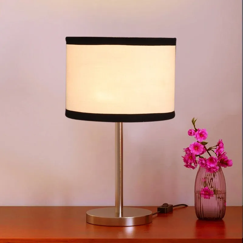 Noctra Vexa Glow Metal Table Lamp - White media 3