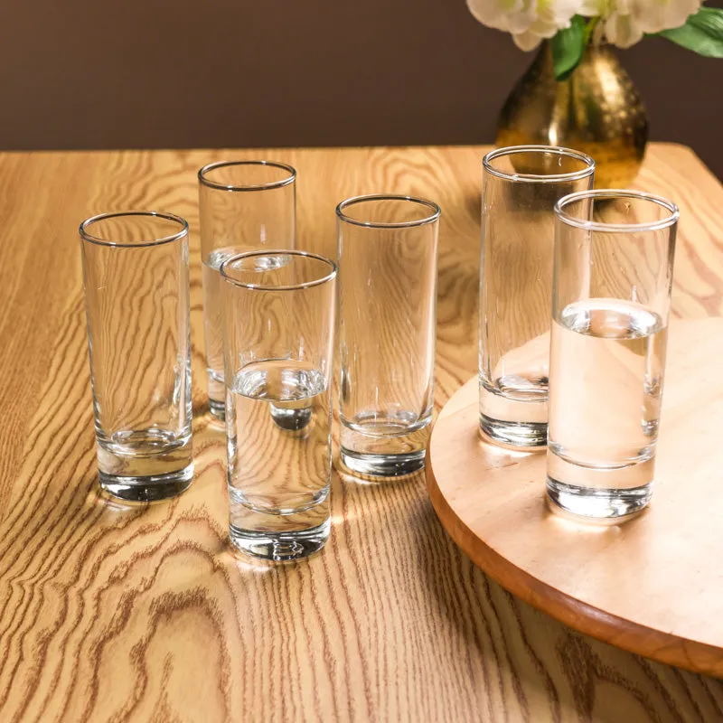 Claria Drinking & Juice Glass(195 mL) - Set Of Six media 3