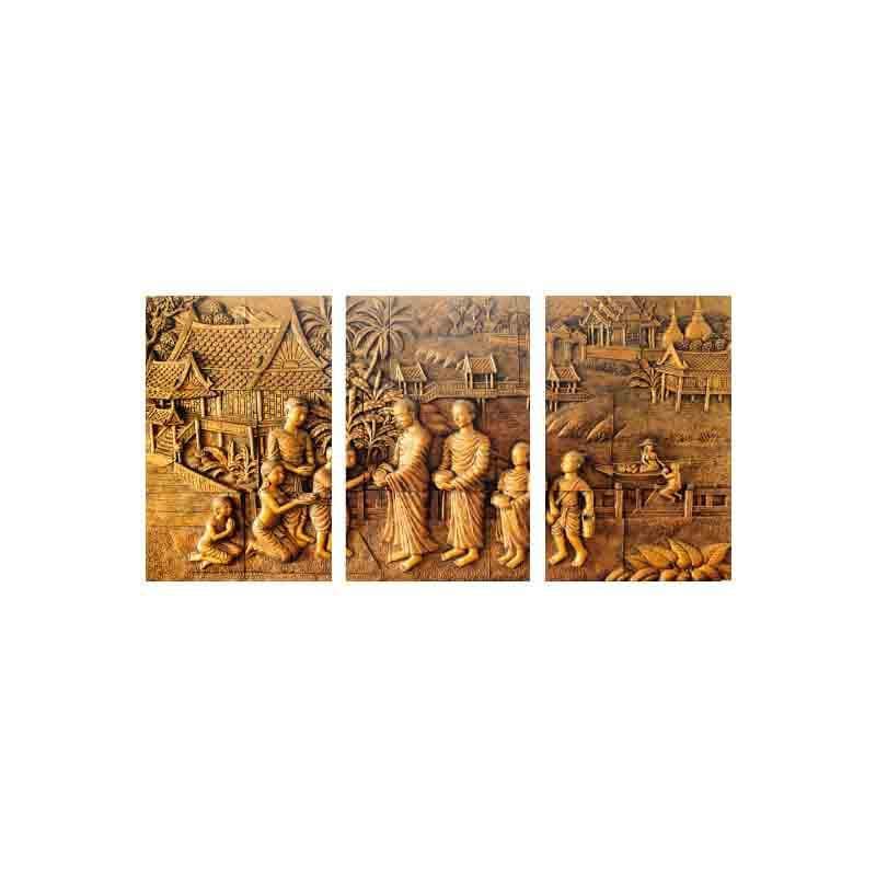Simple Life Canvas Wall Art - Three Piece Set media 5