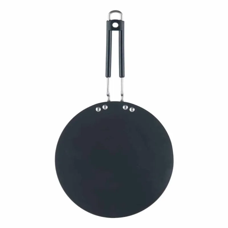 Vinod Orvyn Hard Anodised Non Stick Roti Tawa - 25 CM media 5