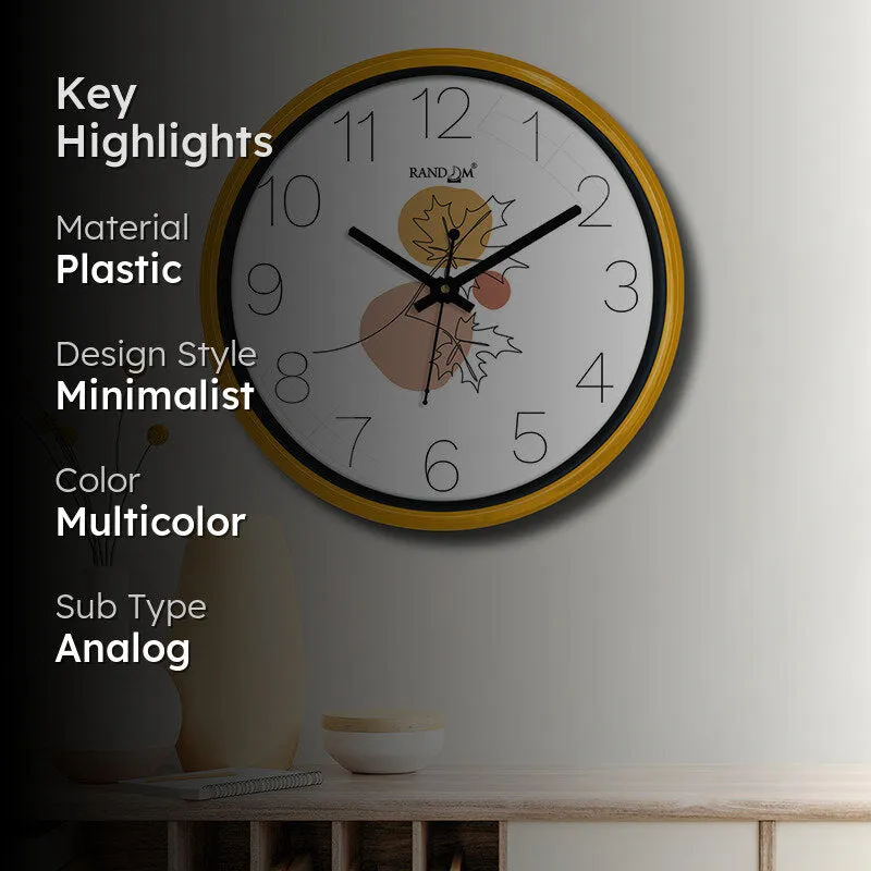 Rohirra Analog Wall Clock media 2