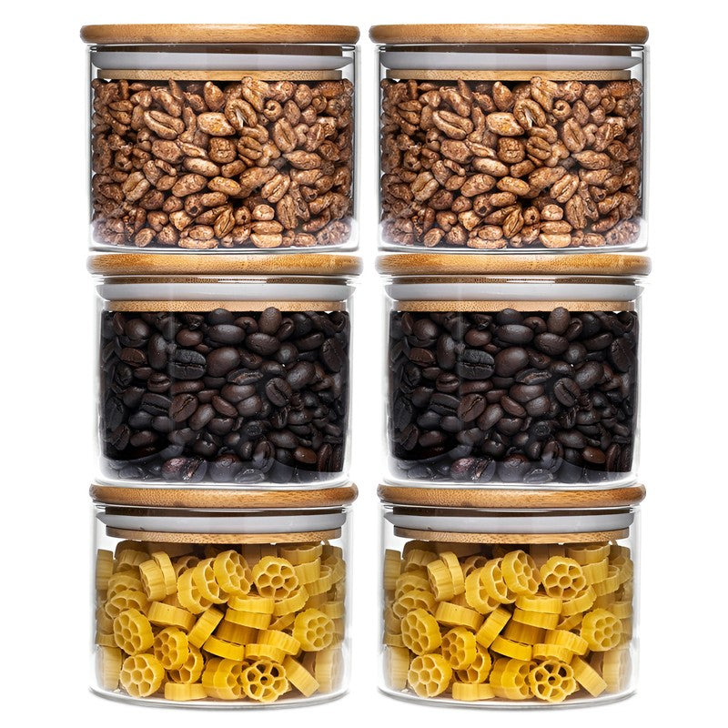Stash Glass Jar (300 mL Each) - Set Of Six media 4