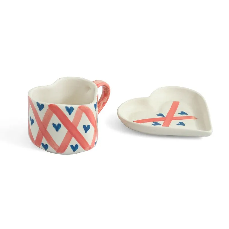 Cupid Cup & Saucer (300 Ml) - Set Of Two media 4