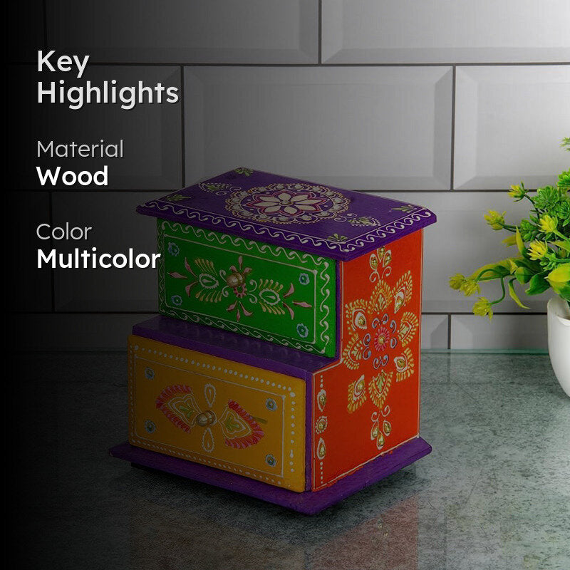 Lavanya Handpainted Jewel Box media 2
