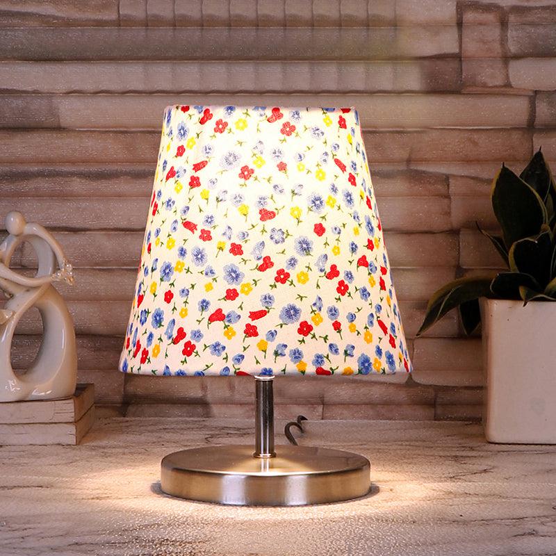 Vidro Color Splash Fabric Table Lamp - Multicolor