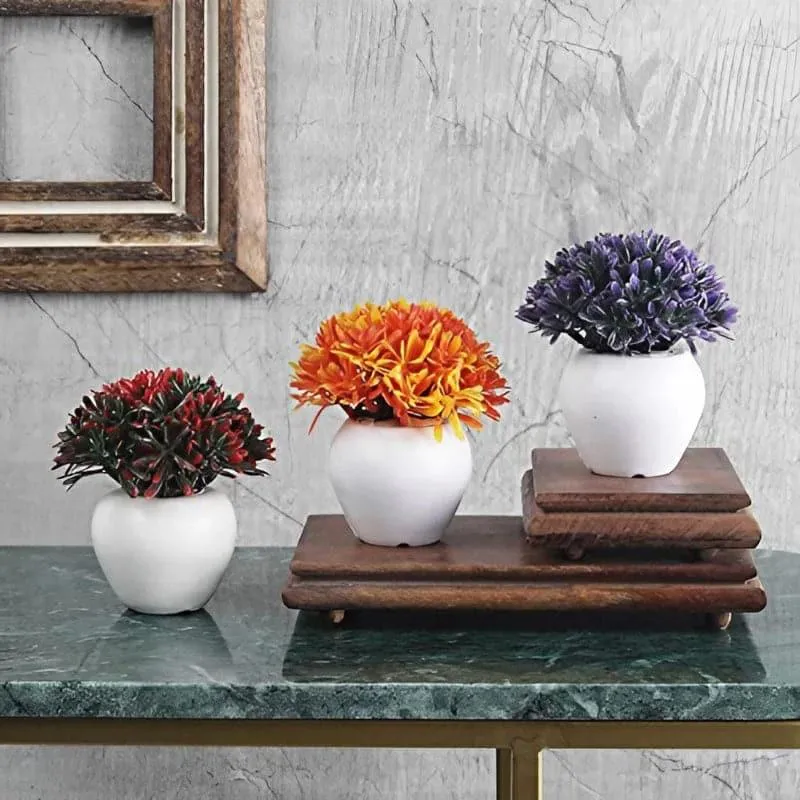 Paloma Faux Plant In Maroe Pot - Set Of Three media 1