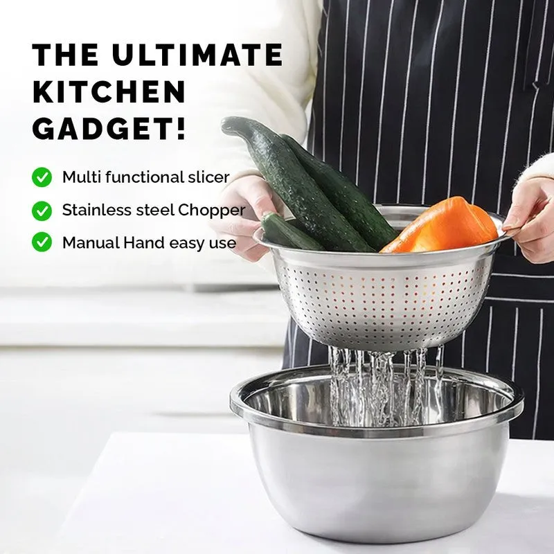 Rioware Cook Nest Stainless Steel Cooking Utensils - Set of Two media 4