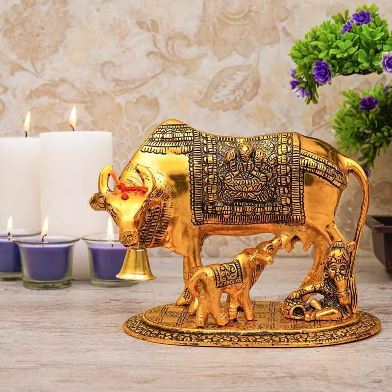 Kamdhenu Idol- Gold media 1